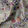 Printed Cotton RIDEORDIE Green / Red